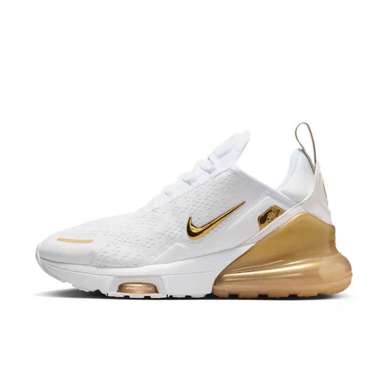 Nike Air Max 270 White / Team Gold / Truly Gold (IO9884-114)