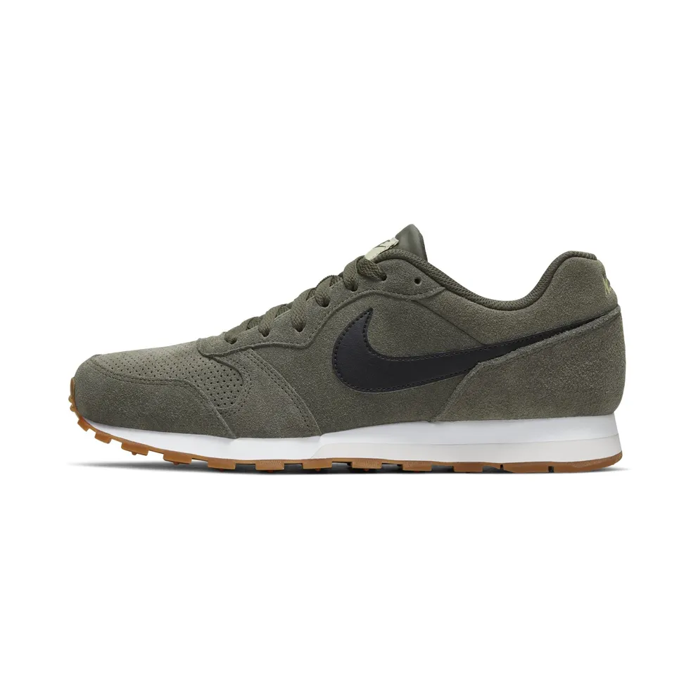 Nike MD Runner 2 Suede Olive “Sequoia / Lawn / Gum Light Brown / Black” (AQ9211-300)