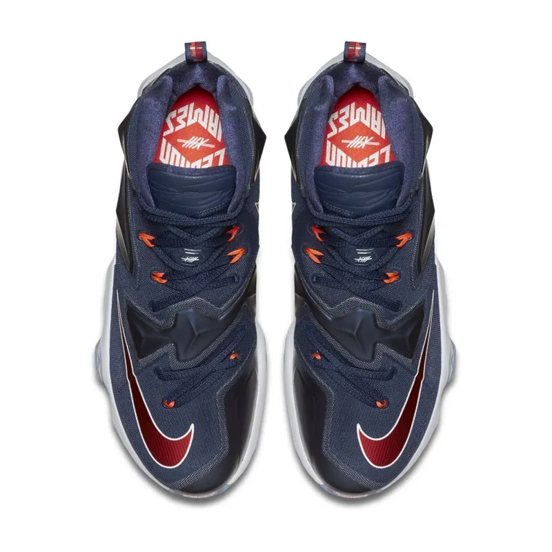 Nike LeBron 13 Midnight Navy Midnight Navy/University Red-White (807219-461)