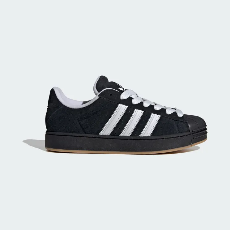 adidas Superstar St “Core Black / Cloud White / Gum” (KI3512)