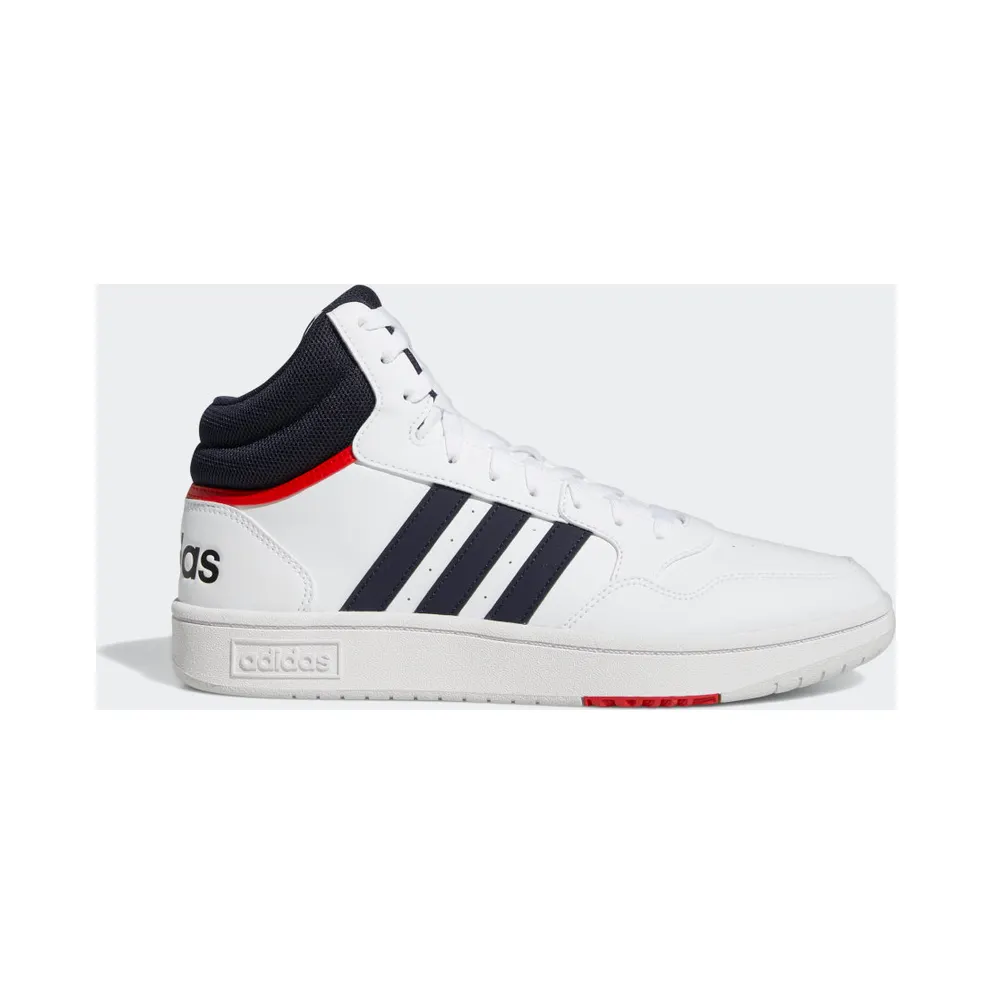 Adidas Hoops 3.0 Mid Classic Vintage Cloud White / Legend Ink / Vivid Red (GY5543)