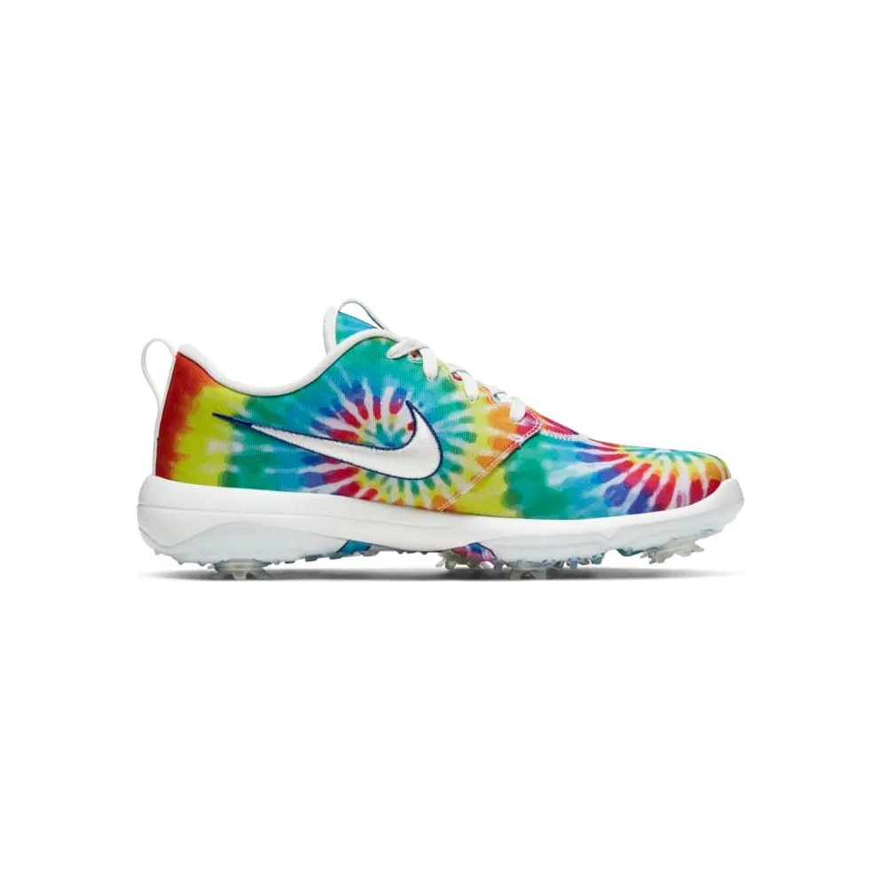 Nike Roshe G Tour Tie Dye Summit White/Lemon Venom-Deep Royal-White (CK1222-100)
