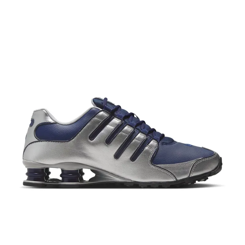 Nike Shox NZ Midnight Navy Metallic Silver (378341-402)