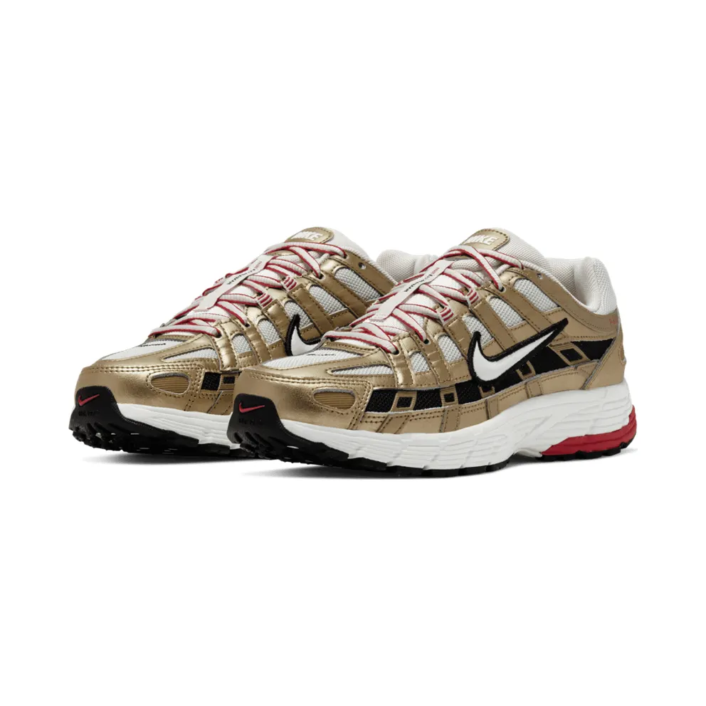 Nike P-6000 Metallic Gold (W) Light Bone/Summit White-Metallic Gold (BV1021-007)