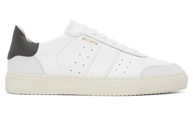 Axel Arigato White and Grey Dunk 2.0 Sneakers (27546)