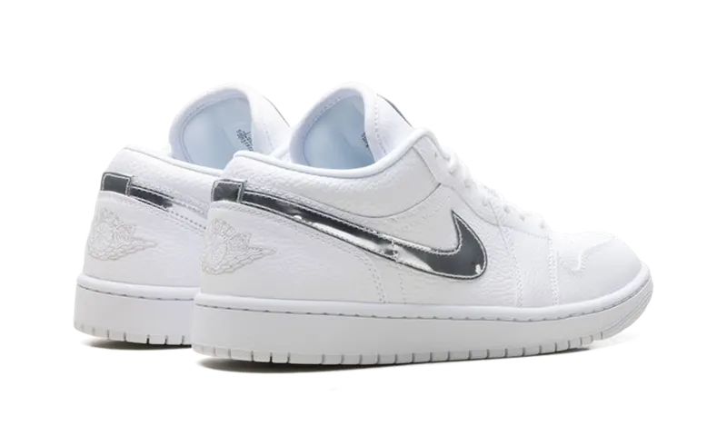 Air Jordan 1 Low SE “White Metallic Silver'” (IQ9381-100)