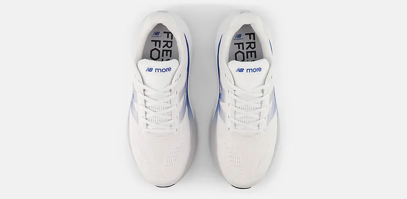 New Balance Fresh Foam More v6 Nb 103 White Blue Agate Reflection (MMORLB6)