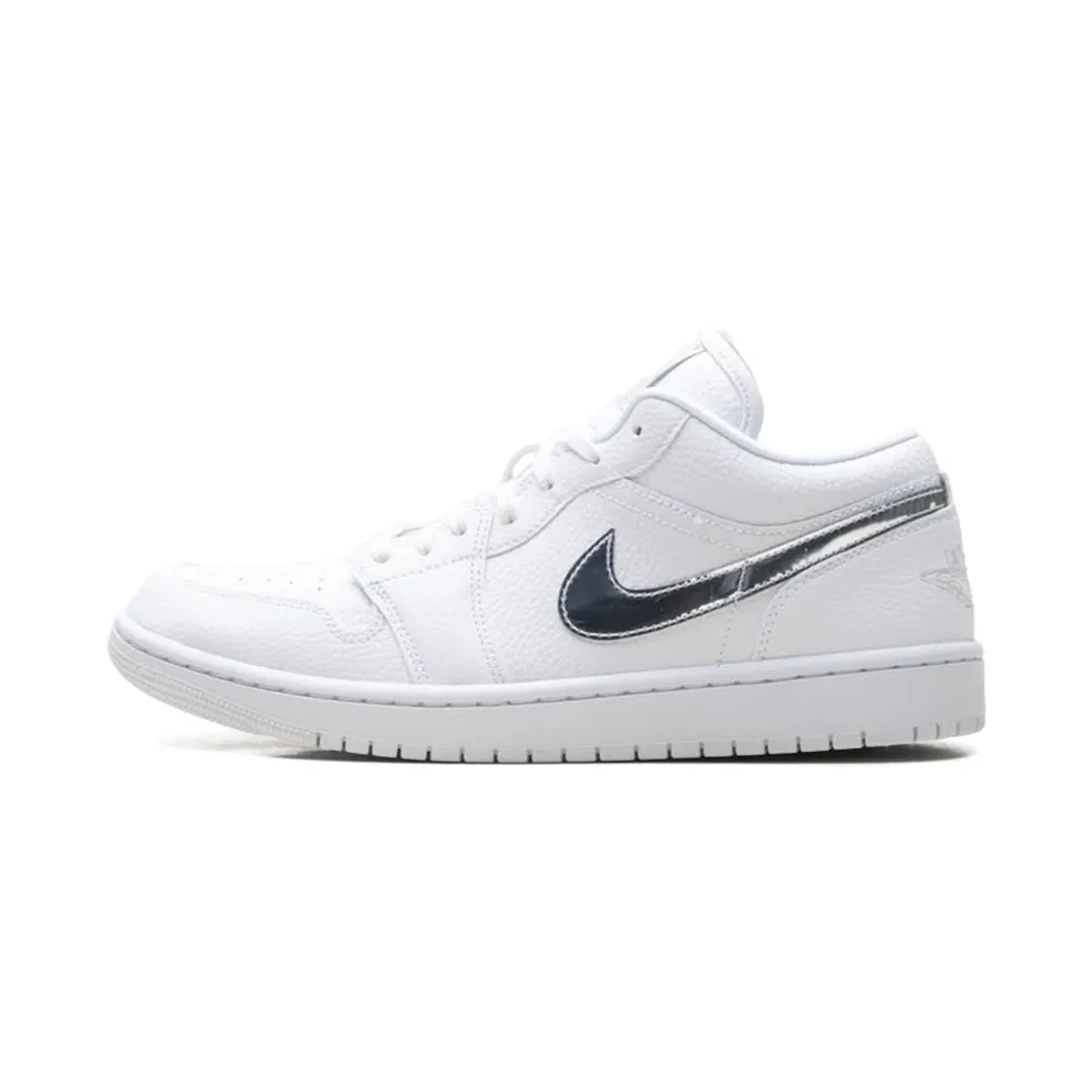 Air Jordan 1 Low SE “White Metallic Silver'” (IQ9381-100)