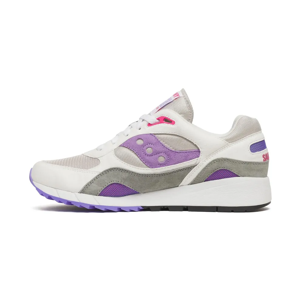 SAUCONY Shadow 6000 “White / Grey / Purple” (S70441-2)