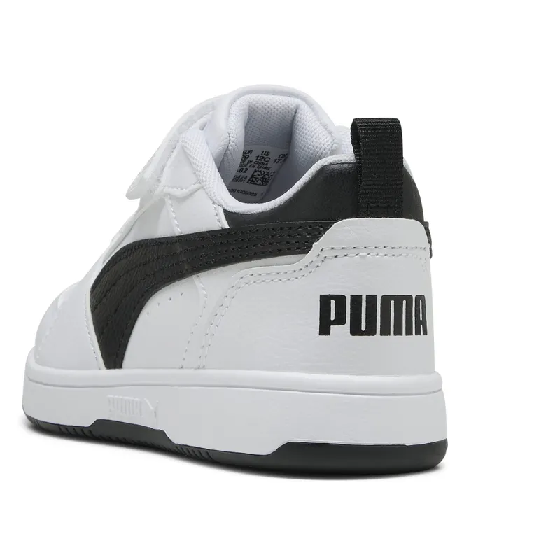 Puma Rebound V6 Lo “Puma White / Puma Black / Puma Black” (397419_02)