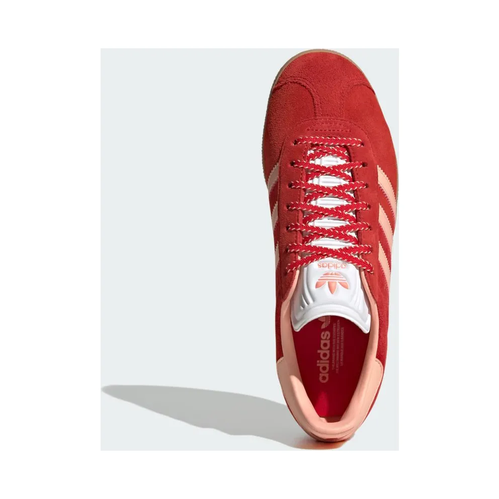 Adidas Gazelle Better Scarlet / Glow Pink / Gold Metallic (JH7217)