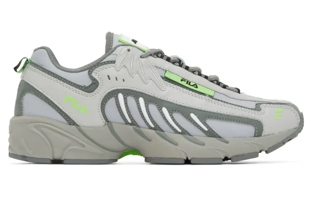 MSGM Grey Fila Edition Low-Top Sneakers (2840MS0126F 299)