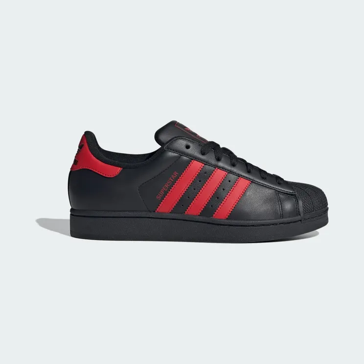 Adidas Superstar II Core Black / Better Scarlet / Core Black (IH4172)