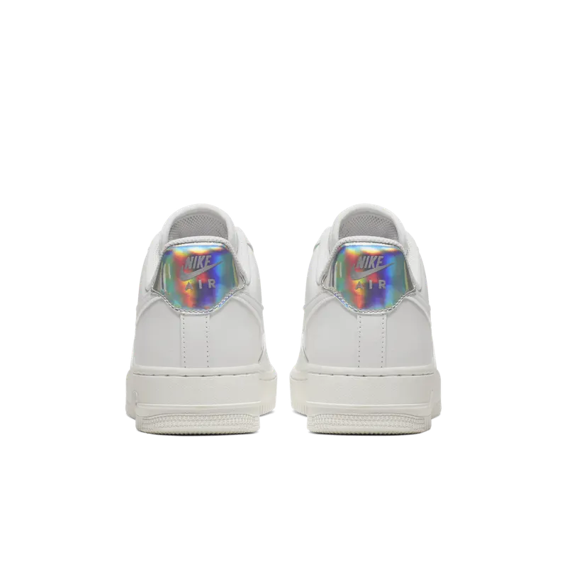 Nike Air Force 1 Low Iridescent White (W) Summit White/Metallic Silver (CJ9704-100)