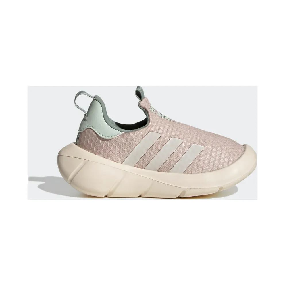 adidas MONOFIT Trainer Lifestyle Slip-On Schuh Wonder Taupe / Wonder White / Linen Green (HP7770)
