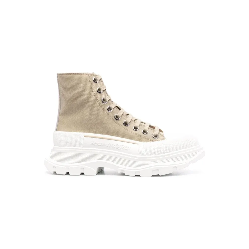 Alexander McQueen Tread Slick Boot Beige White (611706W4S922627)