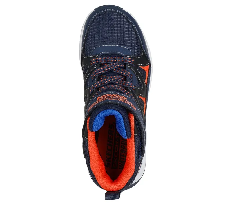 Skechers Waterproof: Storm Blazer – Drizzle Squad Sneaker Marine/Orange