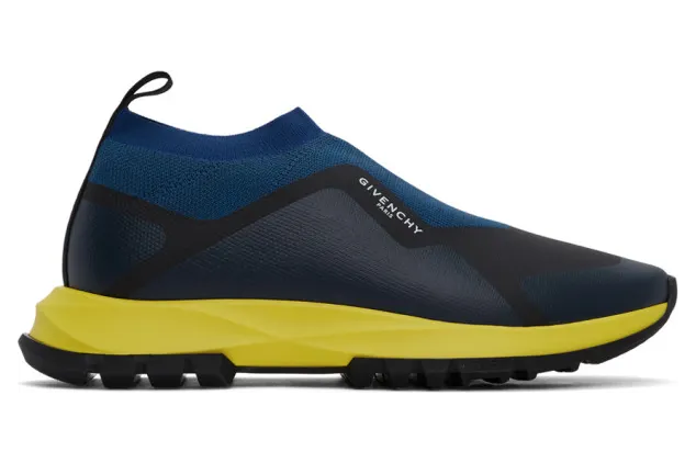 Givenchy Blue Spectre Runner Sock Low Sneakers (BH0034H0MG)