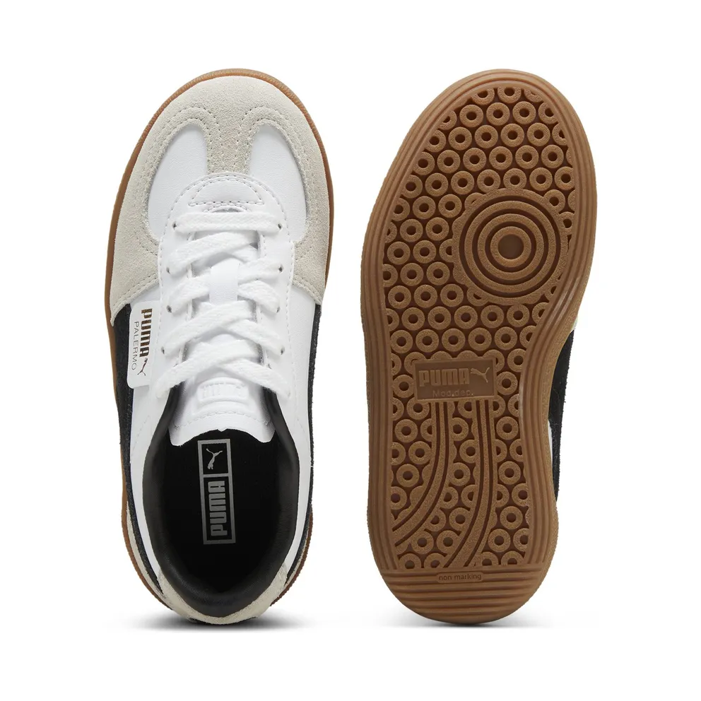 Puma Palermo “Puma White / Vapor Gray / Gum” (397276_01)