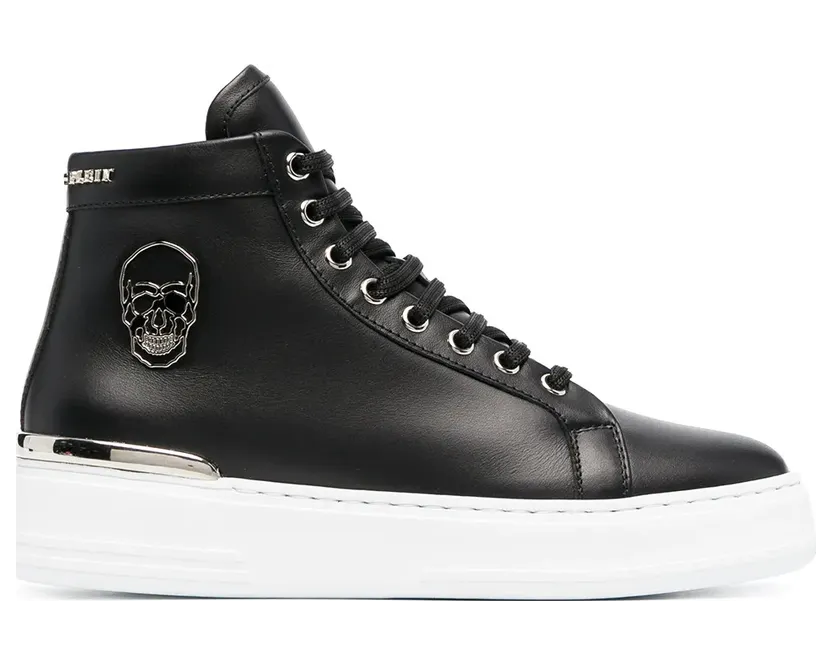 Philipp Plein Klassische High-Top- – Black (A20SWSC2108PLE075N)