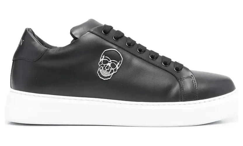 Philipp Plein mit Totenkopf-Schild – Black (UABSMSC3762PLE075N)