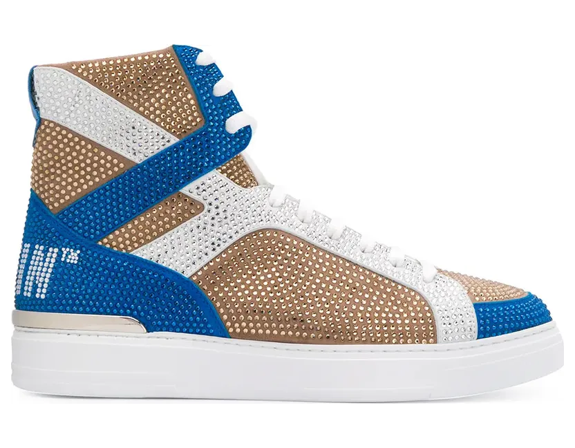 Philipp Plein ‘Money Beast’ High-Top- – Brown (A19SMSC2225PLE075N)