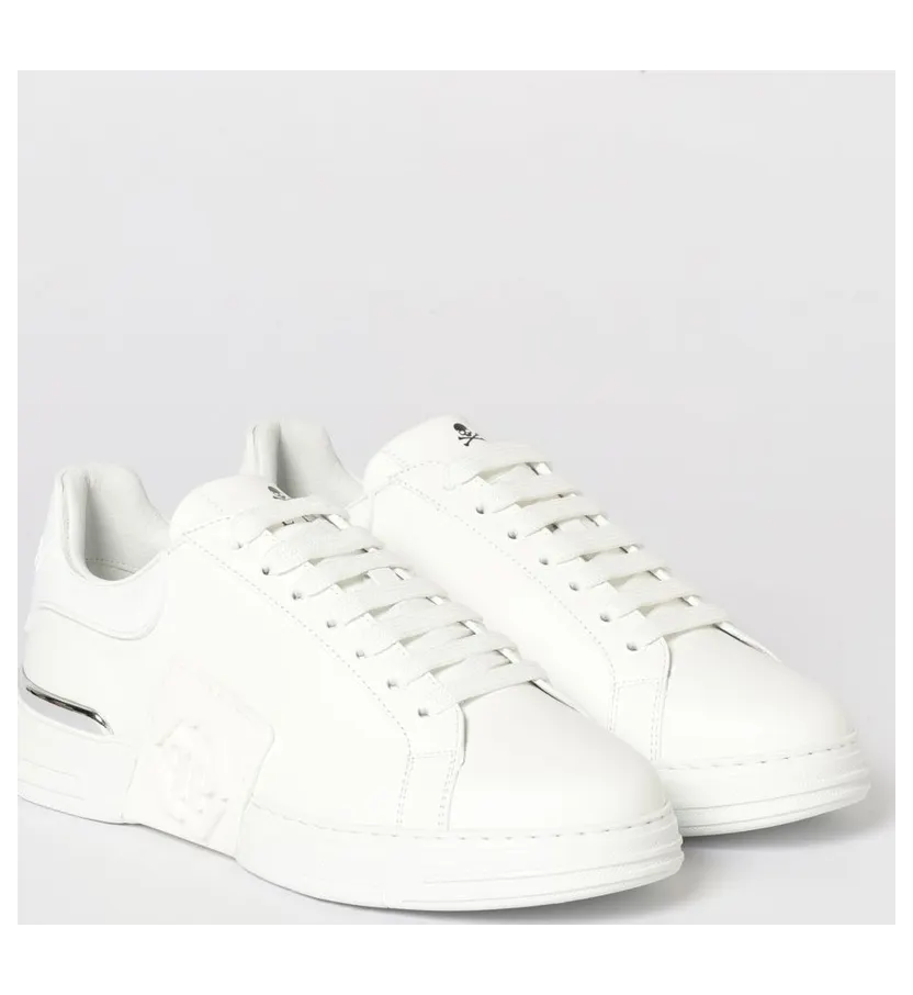 Philipp plein Phantom Kick$ Leather White (SAFSUSC0904PLE005N01)