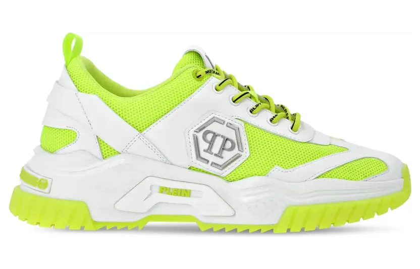 Philipp Plein Predator with vlakken – Yellow (SADSUSC0569PTE003N)