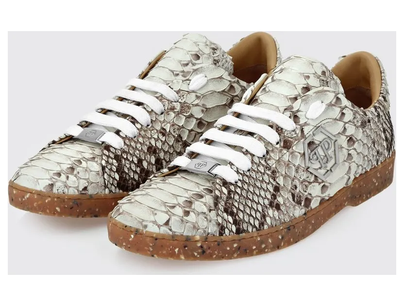 Philipp plein Python Leather Beige (SAESMSC3999PLE029P06)