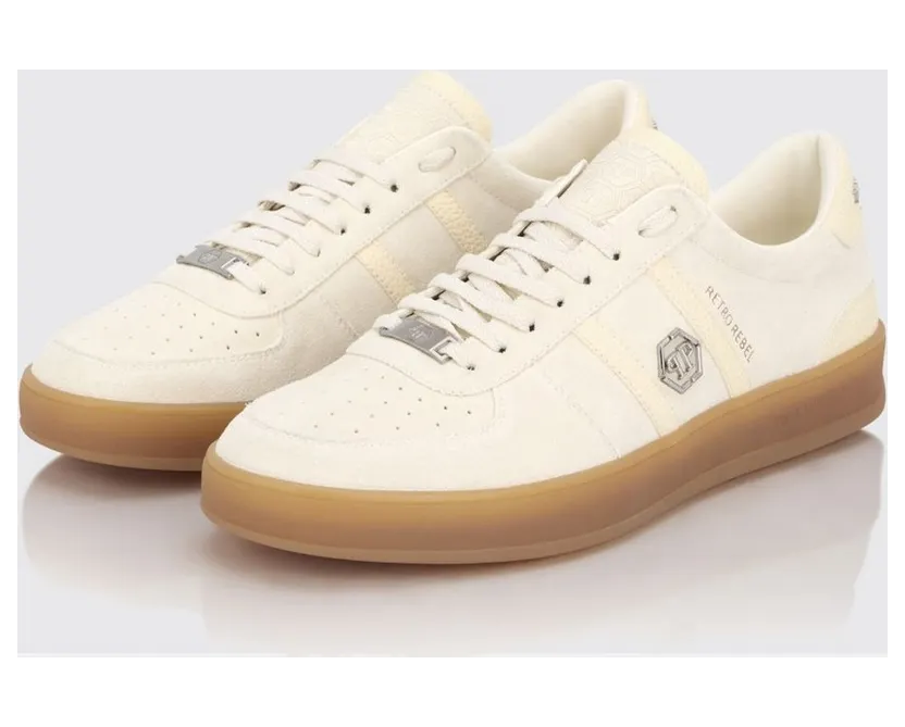 Philipp plein Retro Rebel Suede White (PAFSUSC0941PLE010N01)