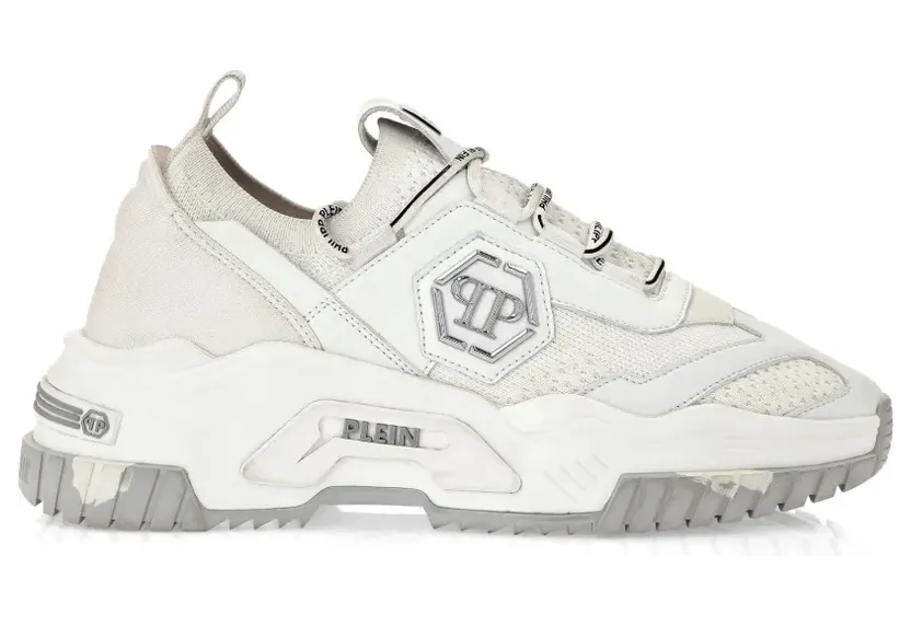 Philipp Plein Runner Hexagon low-top – White (AABSUSC0248PTE003N)