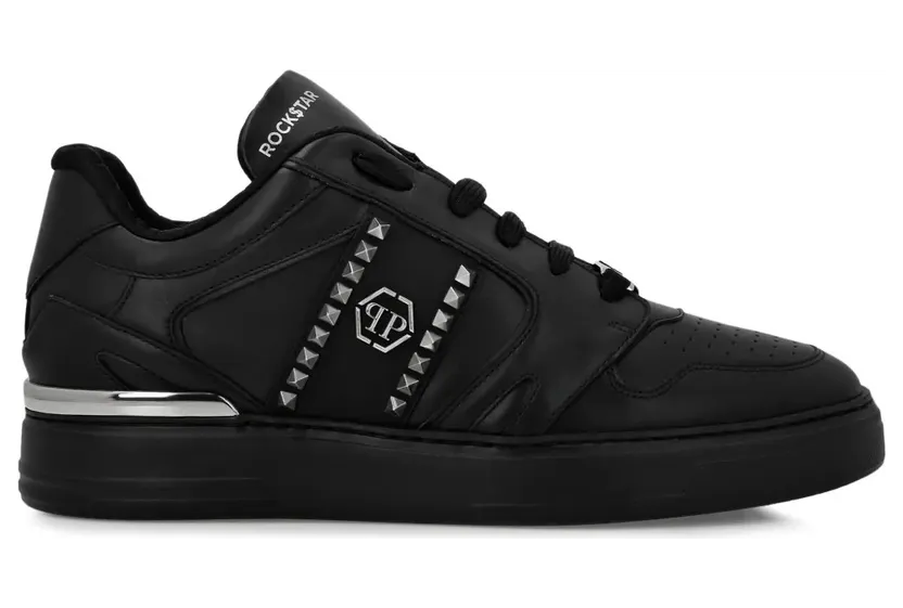 Philipp Plein verfraaid with studs – Black (AADSUSC0658PLE010N)