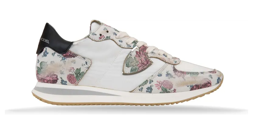 Philippe Model Fleurs “White/Multicolor” (TZLD FLW1)