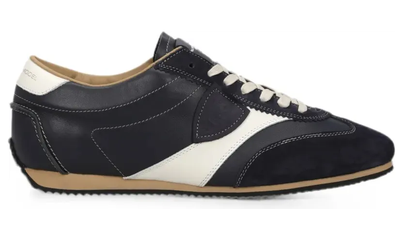 Philippe Model Paris Planche Low mit Einsätzen – Blue (PNLUV002)