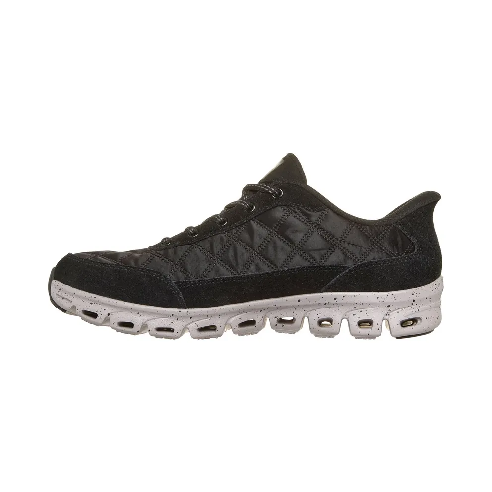 Skechers Slip-ins Waterproof: Glide-Step “Cozy Fit Cascada Slip-On Sneaker Black” (104820BLK)