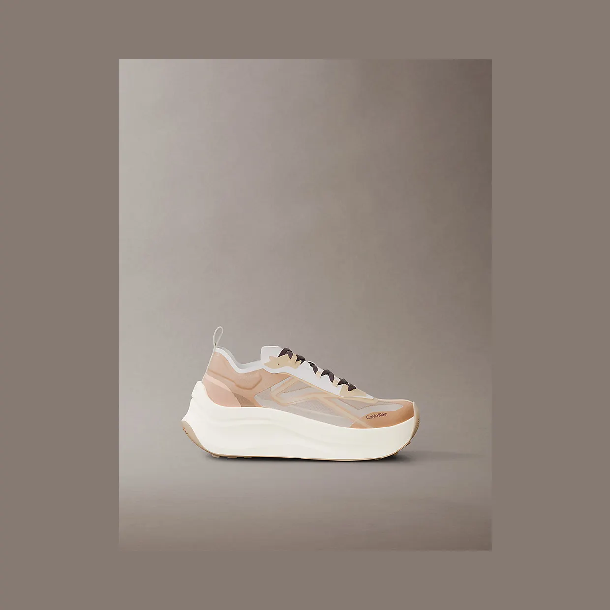 Calvin Klein Ck Volumax – Chunky Runner “LIGHT CASHEW/SPANISH VILLA/NOMAD” (HW0HW032960J6)