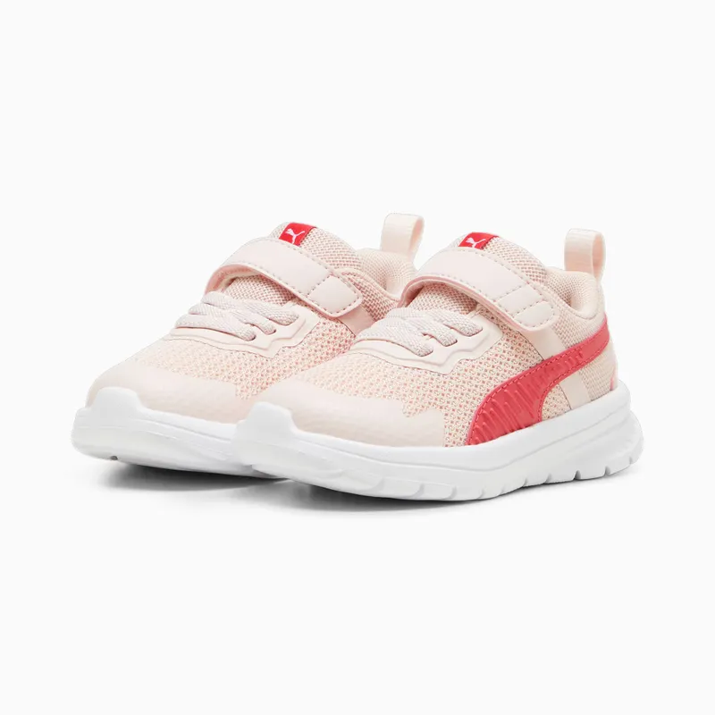 Puma Evolve Run mesh with alternatieve sluiting Pink/White (386240-20)