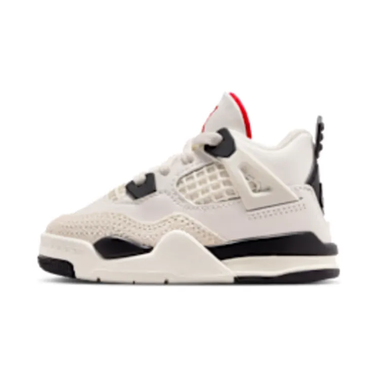 Air Jordan 4 TD Flight Club “Sail / University Red / Black” (IM4027-100)