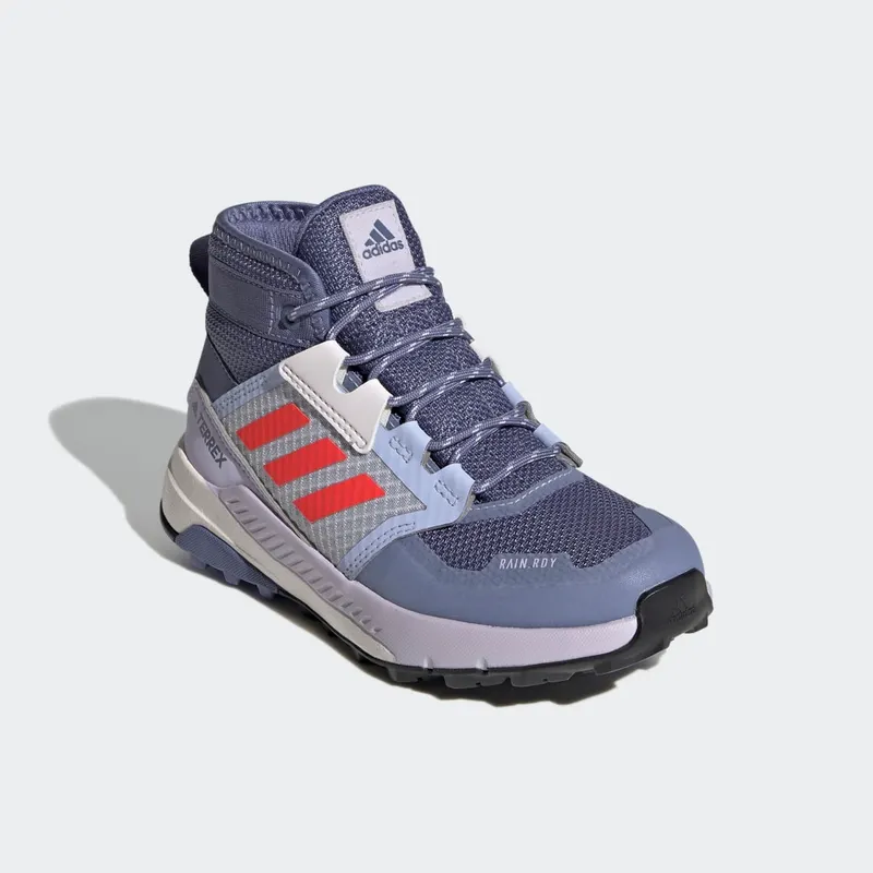 adidas Terrex Trailmaker Mid RAIN.RDY Hiking Orbit Violet / Solar Red / Purple Tint (FZ2590)