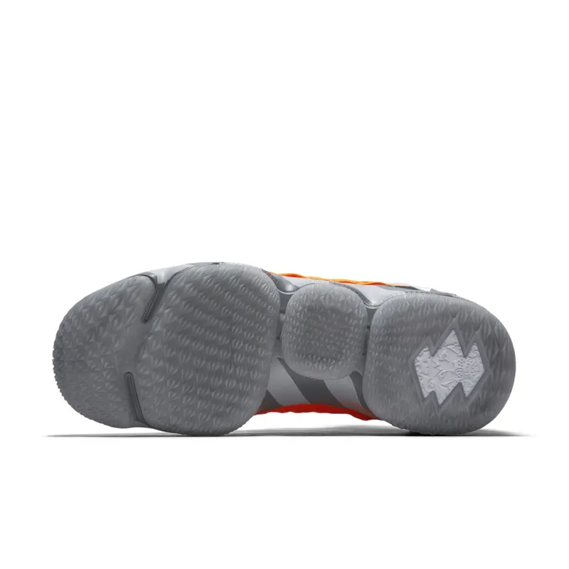 Nike LeBron 15 Orange Box (House of Hoops Special Box and Accessories) Total Orange/White-Mine Grey (AR5125-800)