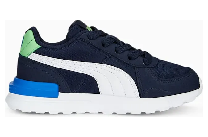 Puma Graviton AC kinderen Wit/Blauw/Groen (381988-16)