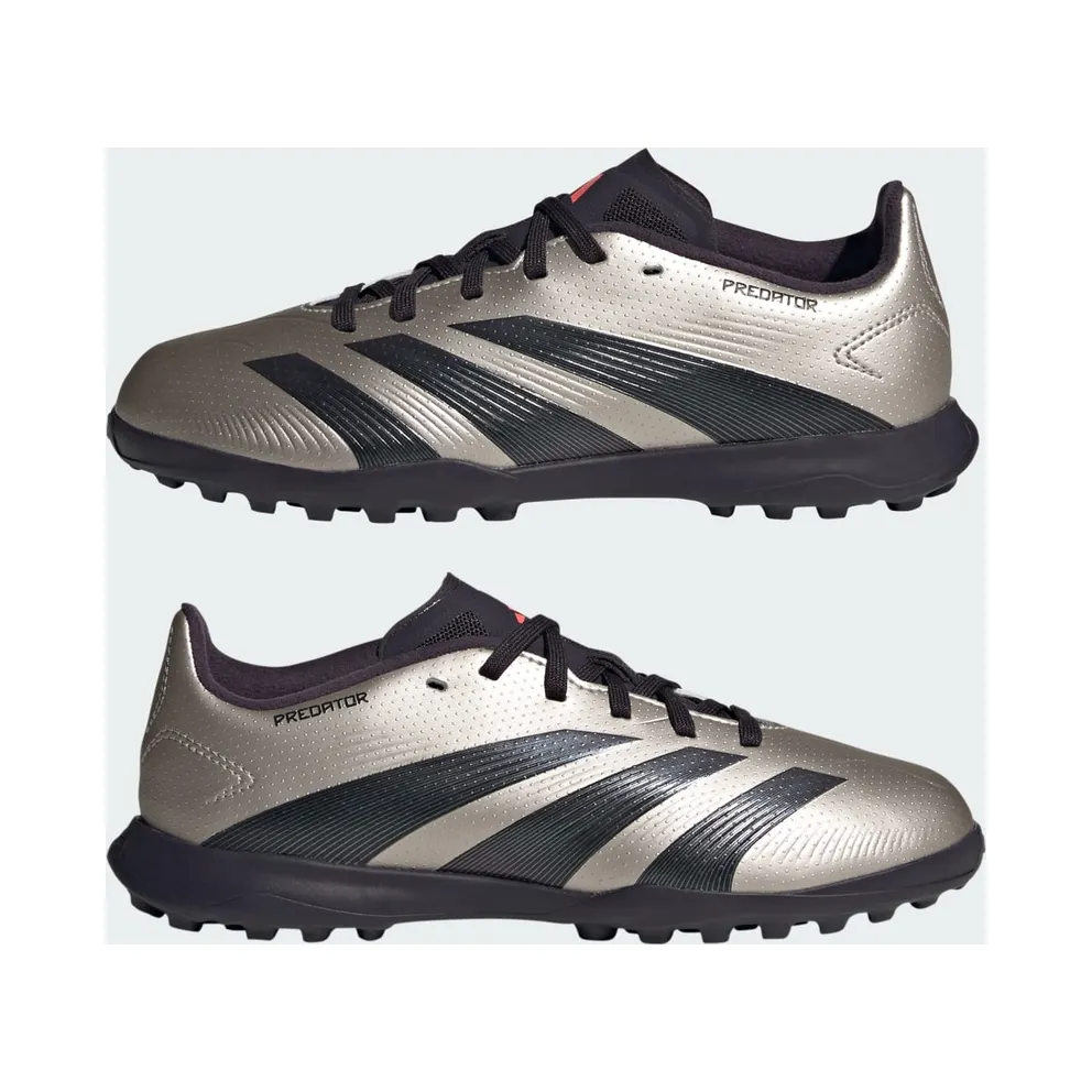 adidas Predator League Turf Platinum Metallic Aurora Black Turbo (IF6414)