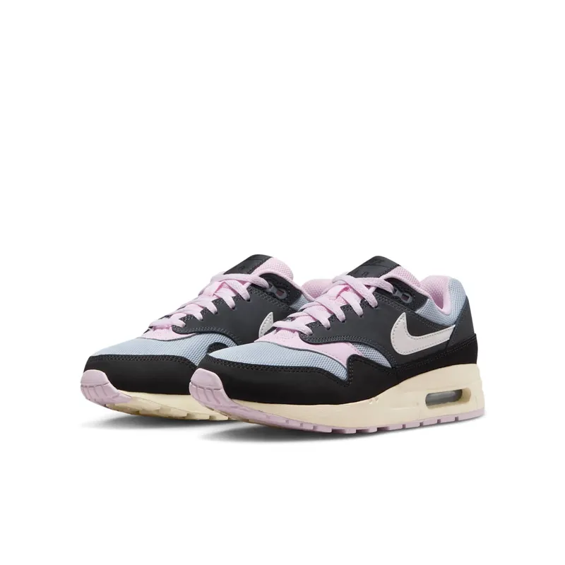 Nike Air Max 1 GS “Black Anthracite Pink Foam” (DZ3307-004)