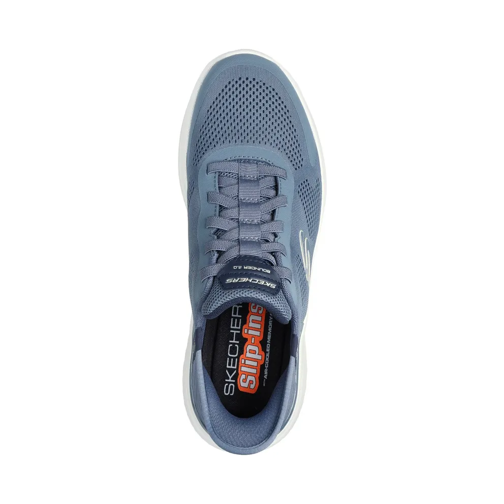 Skechers Slip-ins: Bounder 2.0 – Emerged Sneaker Leigrijs