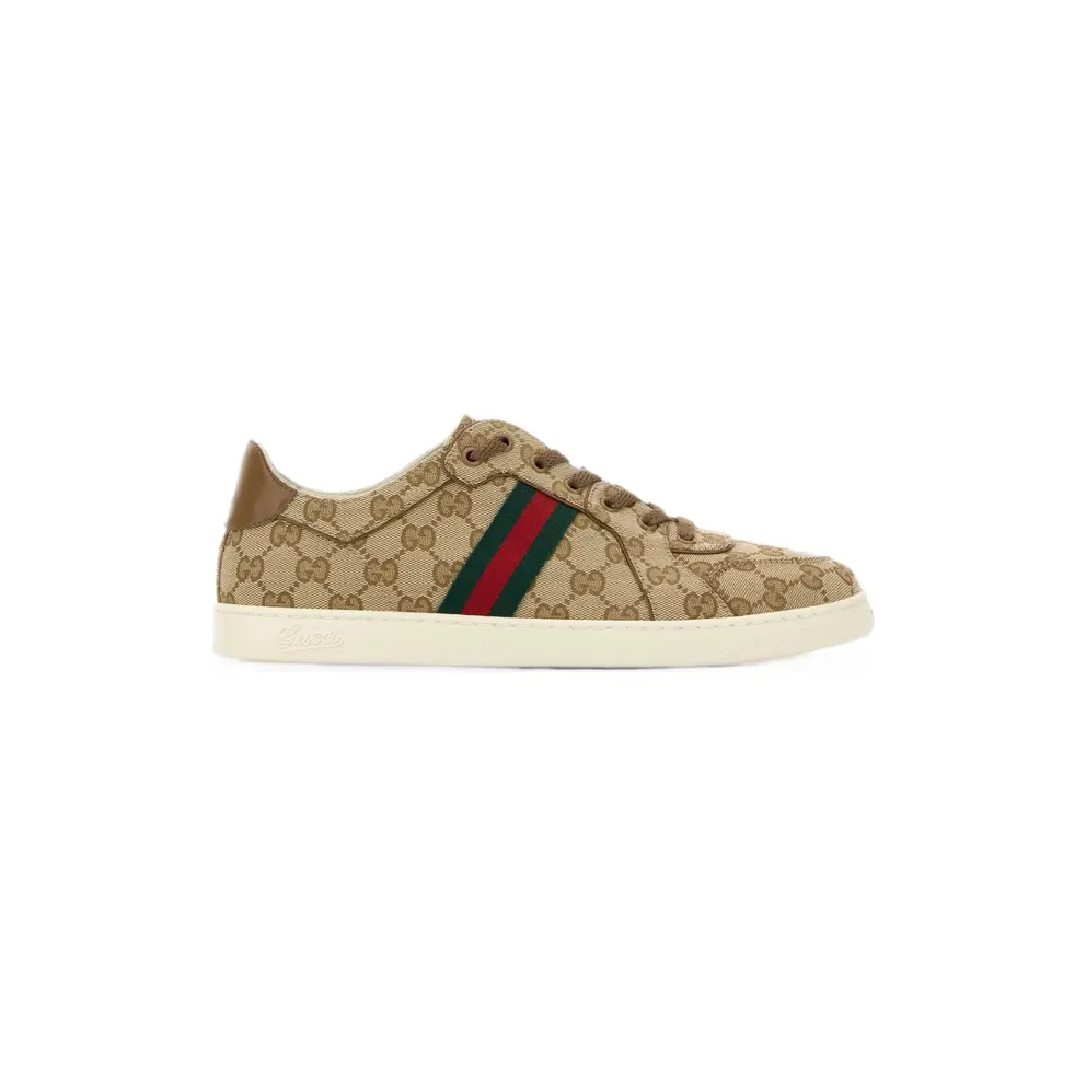 Gucci Stretch Low-top “Neutrals/Brown” (871608 FAF48 9644)