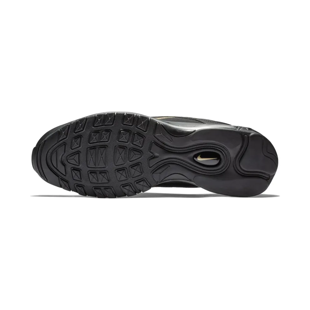Nike Air Max 97 Leather Black Gold Black/Anthracite-Metallic Gold (BQ4580-001)