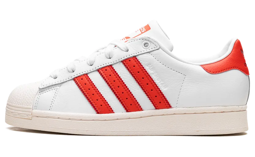 Adidas Superstar “Cloud White Bright Red” (IG2217)
