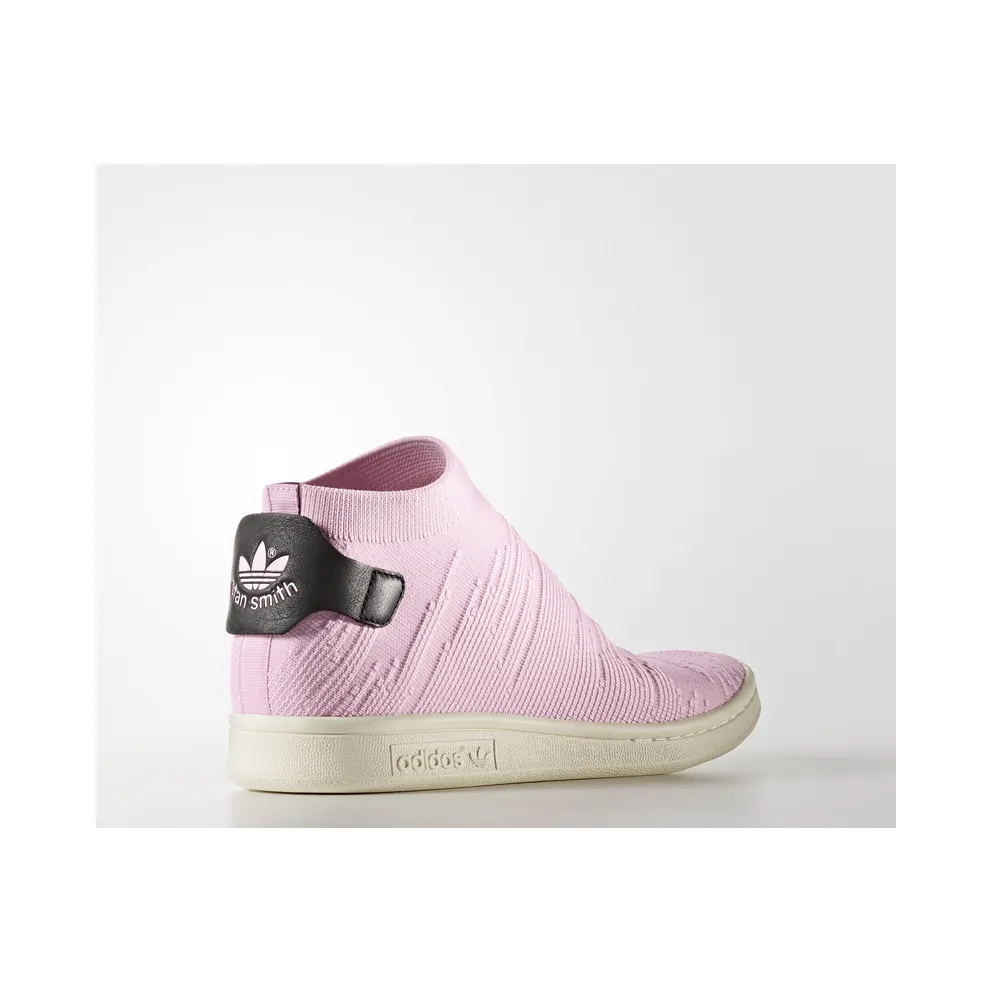 adidas Stan Smith Shock Primeknit Pink (W) Pink/White Gold Metallic Black (BY9250)