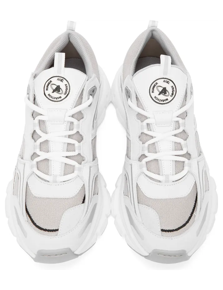 Axel Arigato White & Grey Marathon R-Trail Sneakers (33053) (5)
