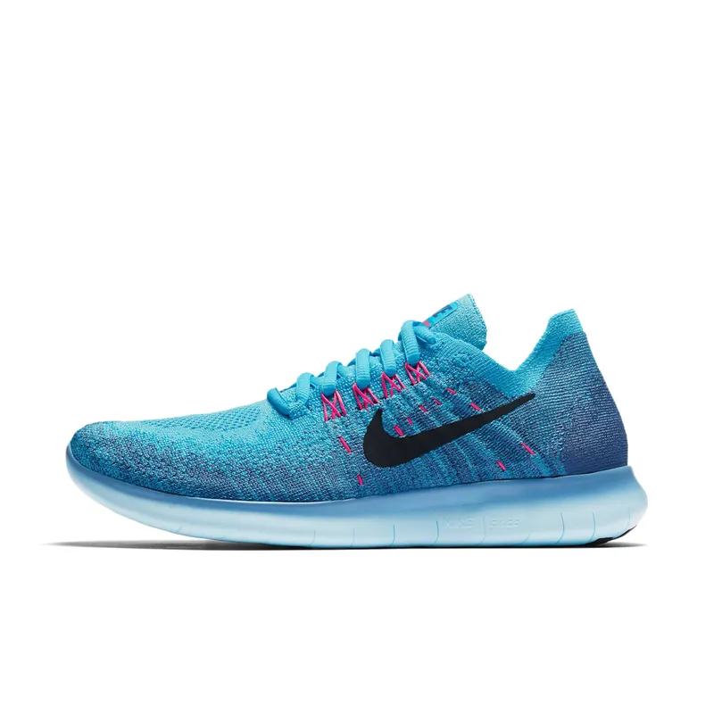 Nike Free RN Flyknit 2017 Work Blue/Dark Obsidian (W) (880844-400)